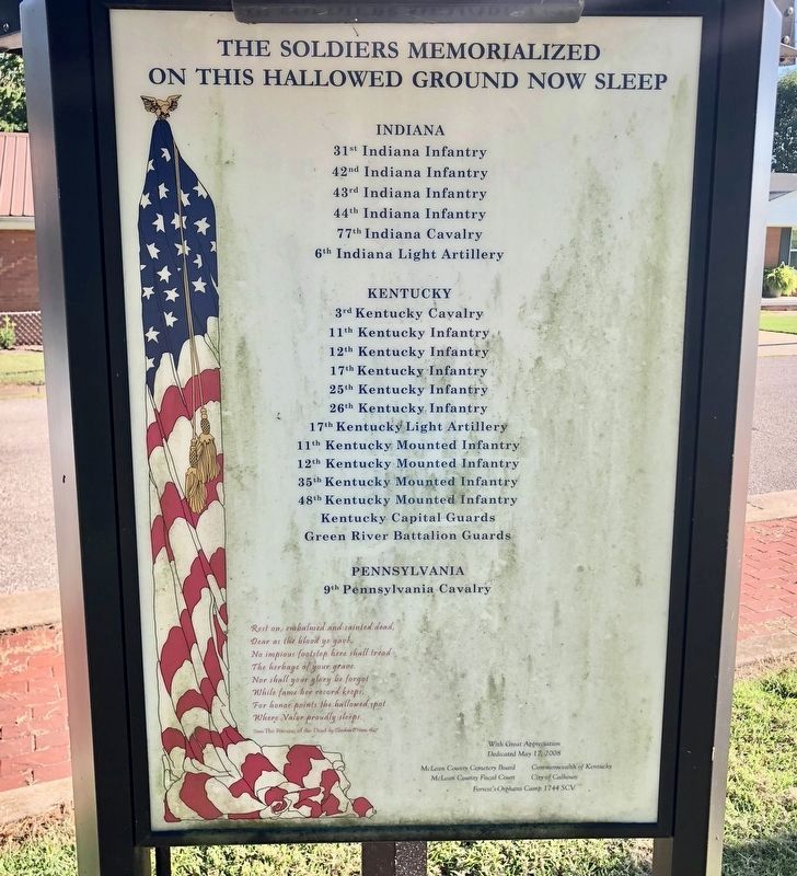 Units of those interred here.. Click for full size. Units of those interred here. image. Click for full size.