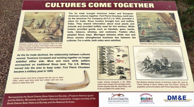 Cultures Come Together Marker image. Click for full size.