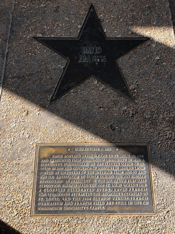 David Francis Marker. Click for full size. David Francis Marker image. Click for full size.