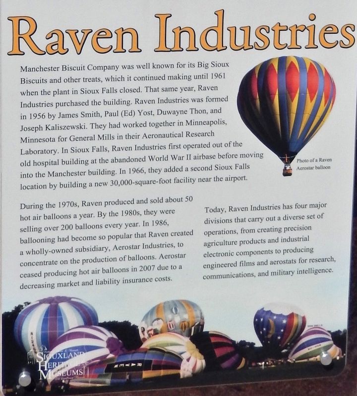 Raven Industries Marker image. Click for full size.