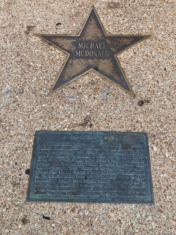Michael McDonald Marker image. Click for full size.