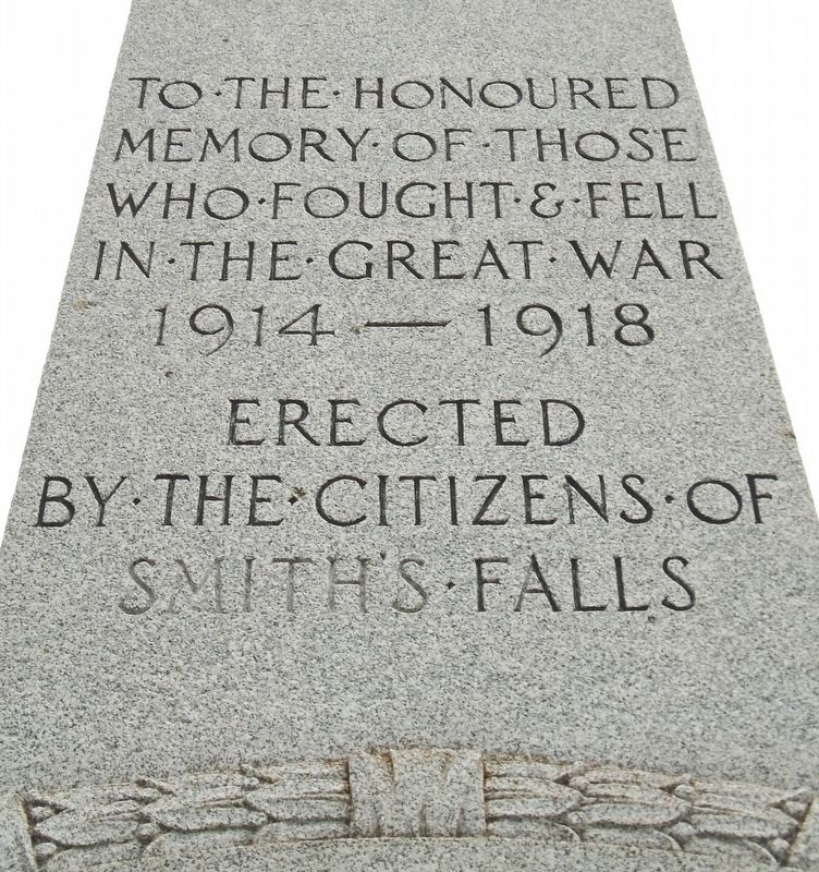 War Memorial Dedication. Click for full size. War Memorial Dedication image. Click for full size.
