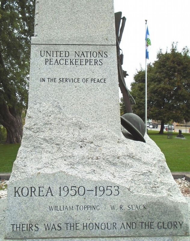 War Memorial Honored Dead Korea image. Click for full size.