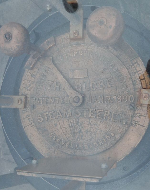Emergency Steering Wheel (<i>top view</i>). Click for full size. Emergency Steering Wheel (<i>top view</i>) image. Click for full size.