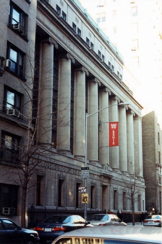 Regis High School. Click for full size. Regis High School image. Click for full size.