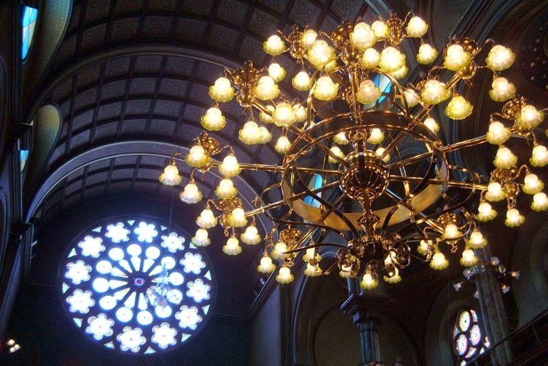 Inside the Eldridge Street Synagogue. Click for full size. Inside the Eldridge Street Synagogue image. Click for full size.