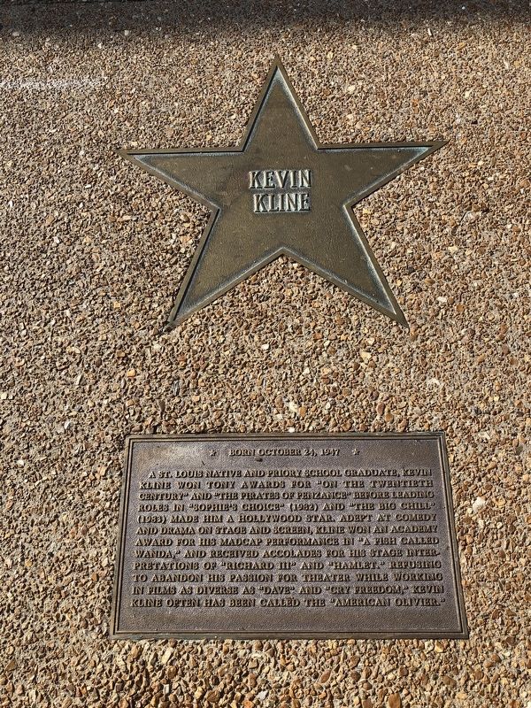Kevin Kline Marker image. Click for full size.