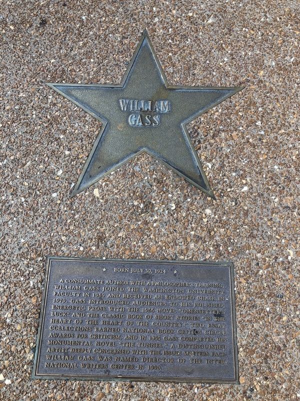 William Gass Marker image. Click for full size.