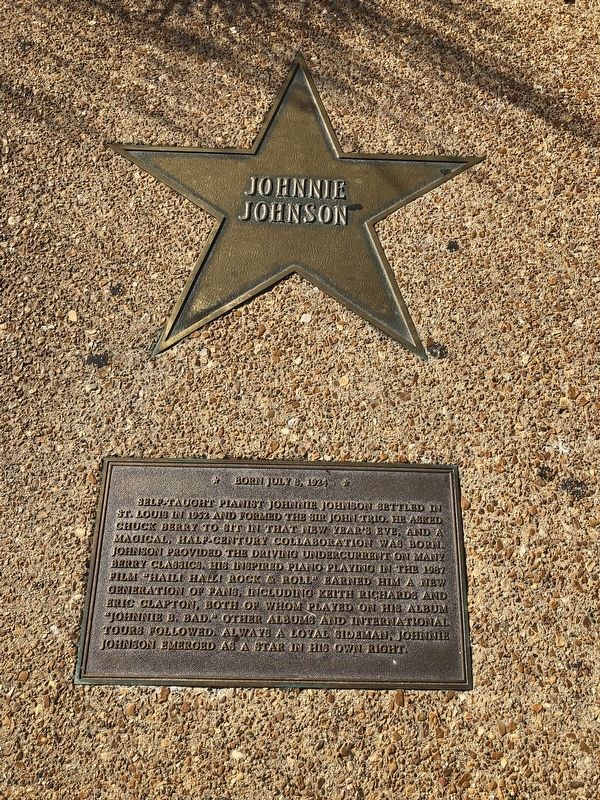 Johnnie Johnson Marker image. Click for full size.