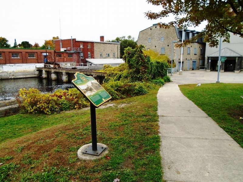 Wood's Mill / Moulin Wood and Marker. Click for full size. Wood's Mill / Moulin Wood and Marker image. Click for full size.
