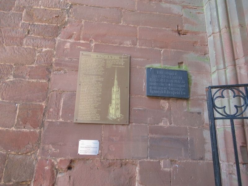 The Tower & Spire Marker. Click for full size. The Tower & Spire Marker image. Click for full size.