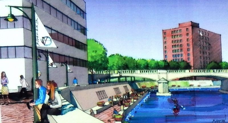 Marker detail: Greenway Masterplan rendering, 2006. Click for full size. Marker detail: Greenway Masterplan rendering, 2006 image. Click for full size.