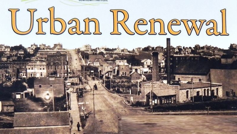 Marker detail: Looking west down Eighth Street, ca. 1890. Click for full size. Marker detail: Looking west down Eighth Street, ca. 1890 image. Click for full size.