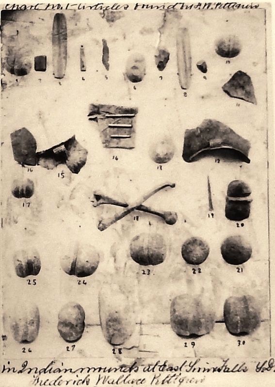 Marker detail: Blood Run artifacts image. Click for full size.
