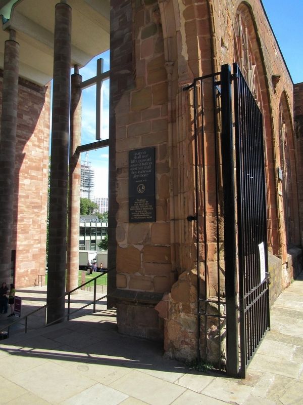 Service of Remembrance Marker. Click for full size. Service of Remembrance Marker image. Click for full size.