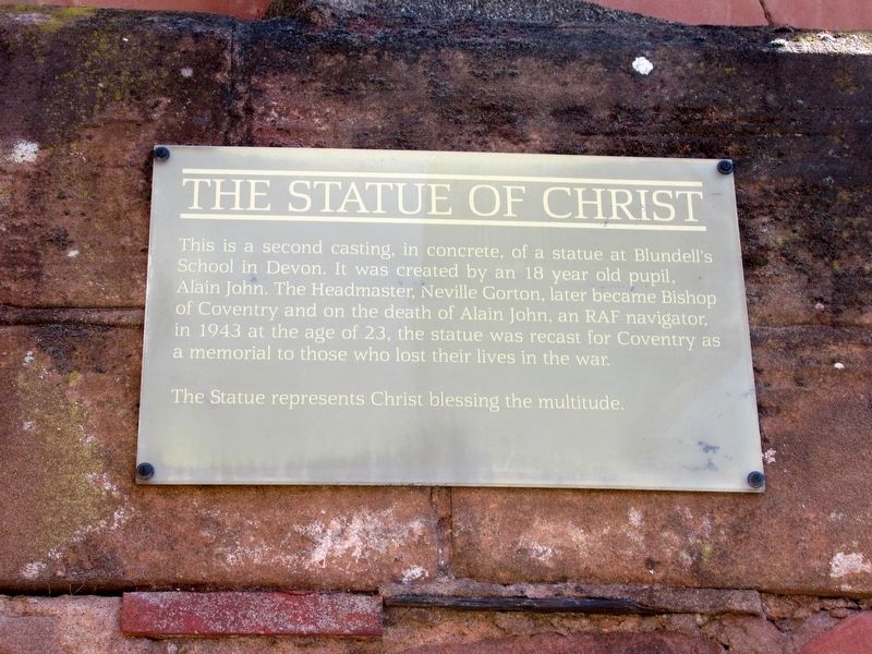 The Statue of Christ Marker. Click for full size. The Statue of Christ Marker image. Click for full size.