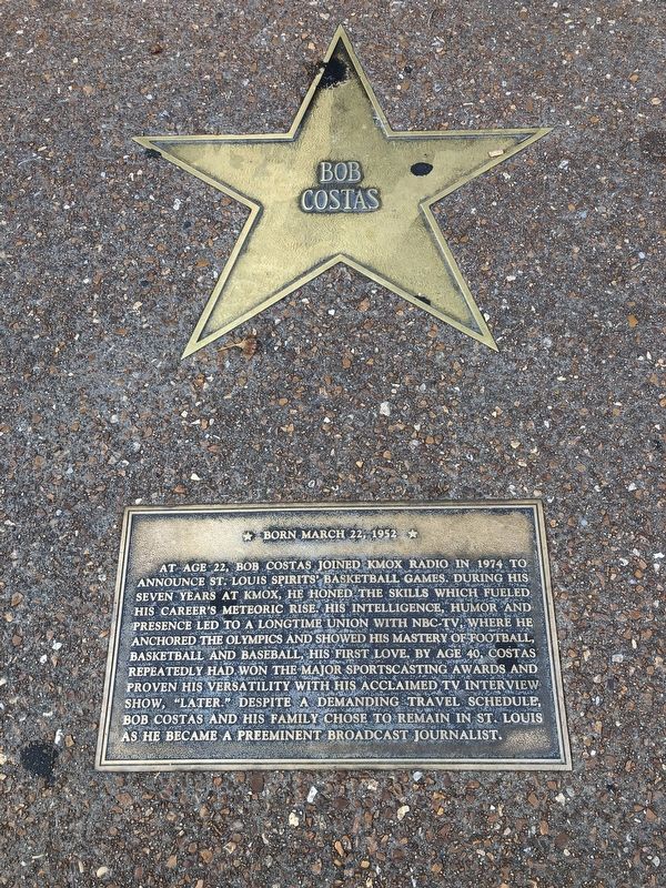 Bob Costas Marker image. Click for full size.