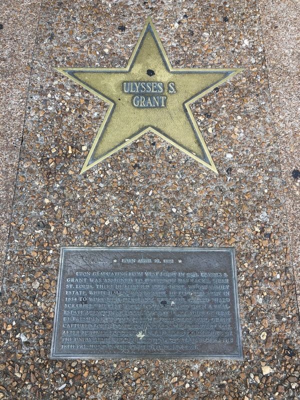 Ulysses S. Grant Marker image. Click for full size.