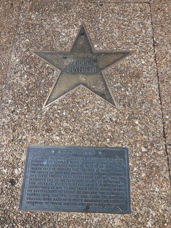 John Danforth Marker. Click for full size. John Danforth Marker image. Click for full size.