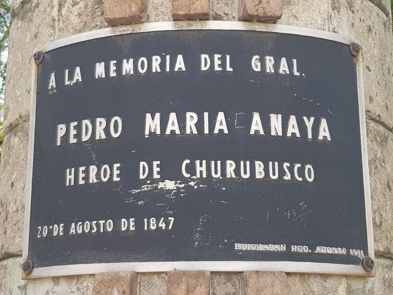 General Pedro Mara Anaya Marker image. Click for full size.