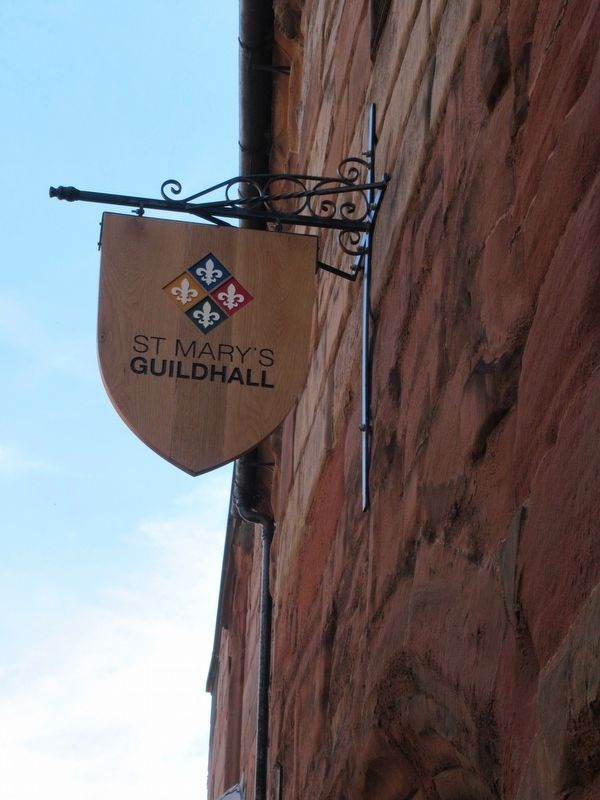 St Mary’s Hall Marker. Click for full size. St Mary’s Hall Marker image. Click for full size.