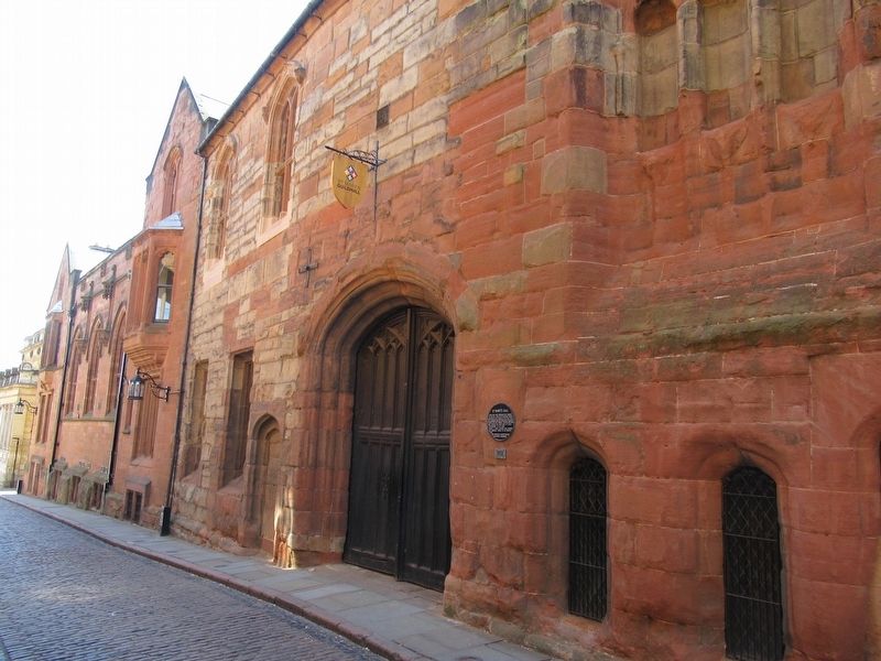 St Mary’s Hall Marker. Click for full size. St Mary’s Hall Marker image. Click for full size.