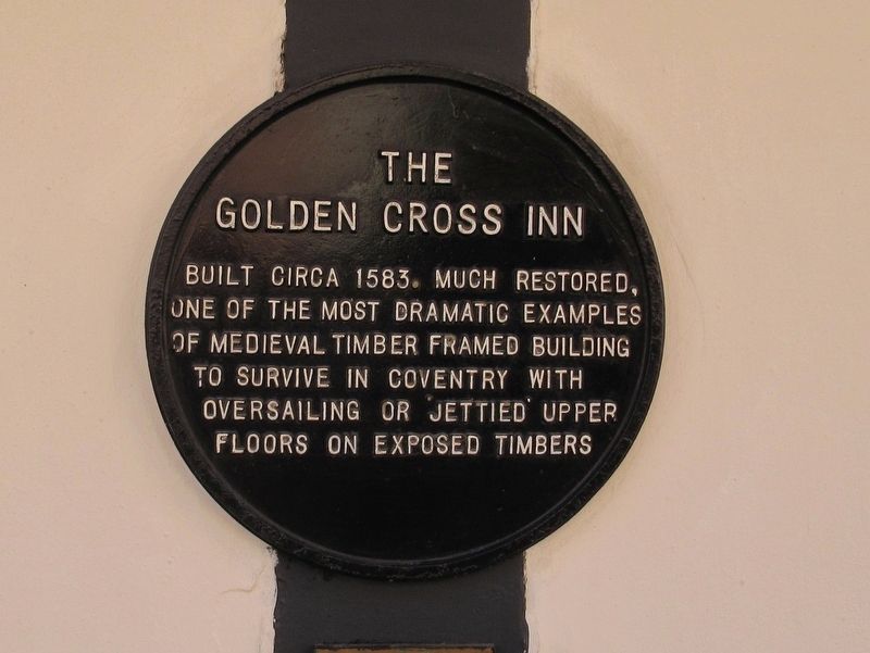 Golden Cross Inn Marker image. Click for full size.