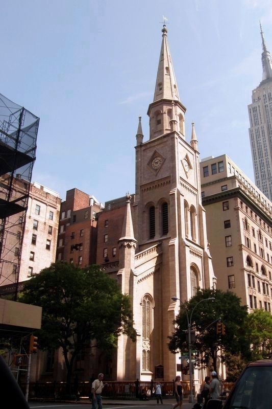 Marble Collegiate Church. Click for full size. Marble Collegiate Church image. Click for full size.
