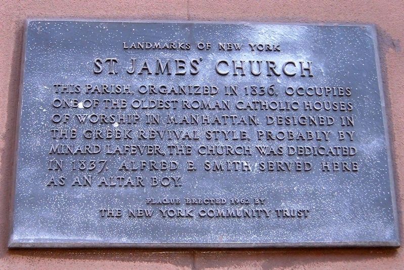 St. James' Church Marker. Click for full size. St. James' Church Marker image. Click for full size.