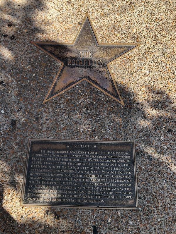 The Rockettes Marker image. Click for full size.