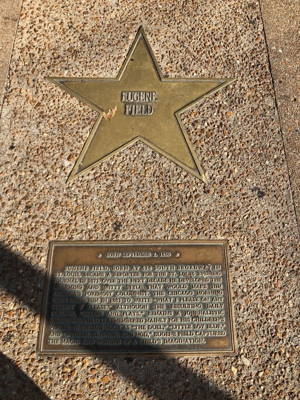 Eugene Field Marker image. Click for full size.