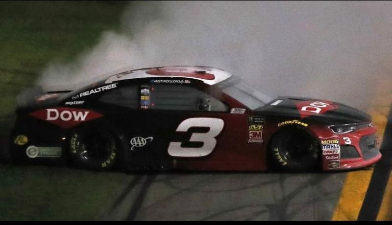 2018 Daytona 500 Champion Burnout. Click for full size. 2018 Daytona 500 Champion Burnout image. Click for full size.