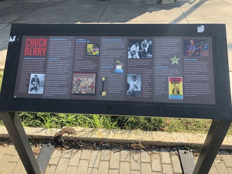 Chuck Berry Marker image. Click for full size.