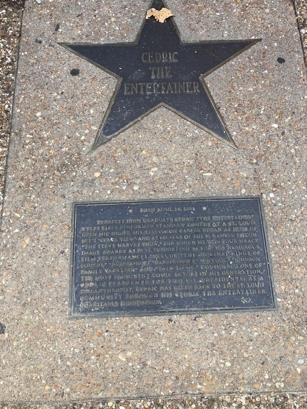 Cedric the Entertainer Marker. Click for full size. Cedric the Entertainer Marker image. Click for full size.