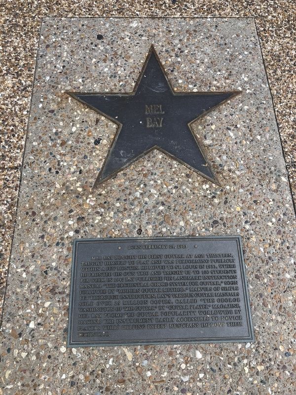 Mel Bay Marker. Click for full size. Mel Bay Marker image. Click for full size.