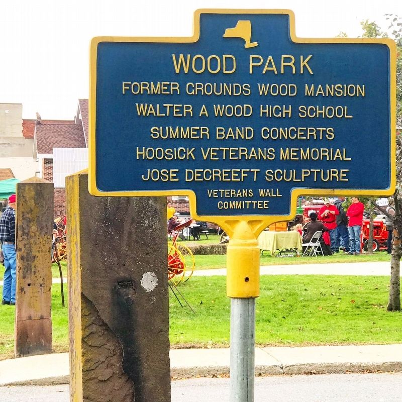 Wood Park Marker image. Click for full size.