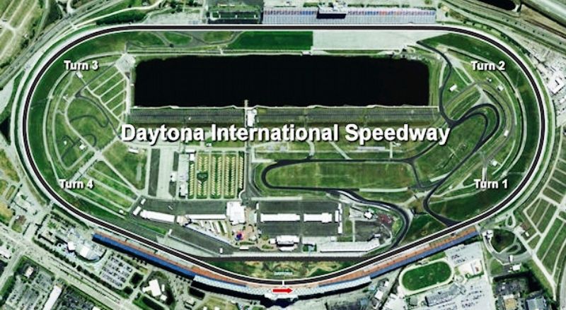 Daytona International Speedway. Click for full size. Daytona International Speedway image. Click for full size.