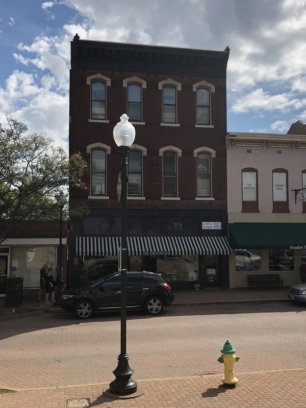 104 South Main Marker. Click for full size. 104 South Main Marker image. Click for full size.