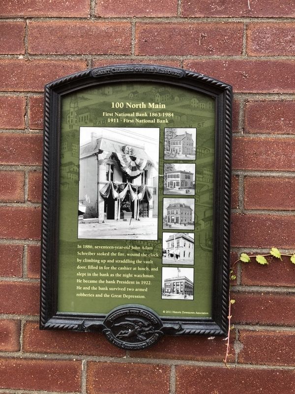 100 North Main Marker image. Click for full size.