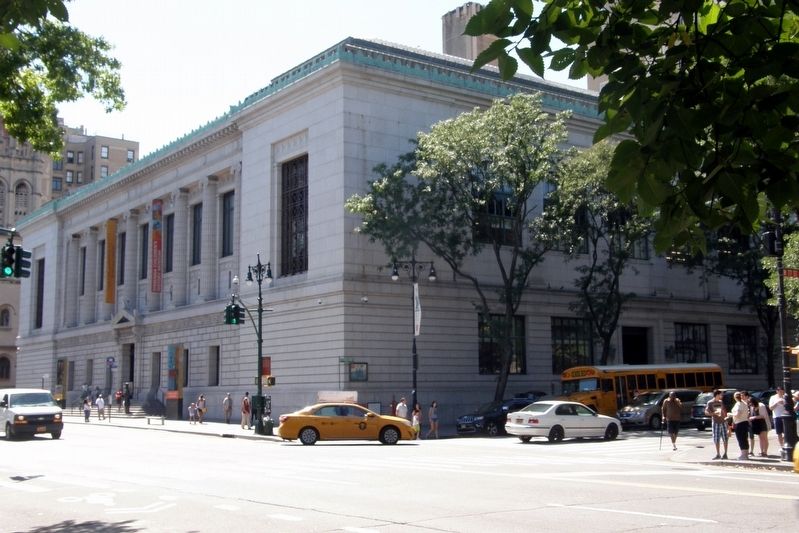 The New-York Historical Society. Click for full size. The New-York Historical Society image. Click for full size.