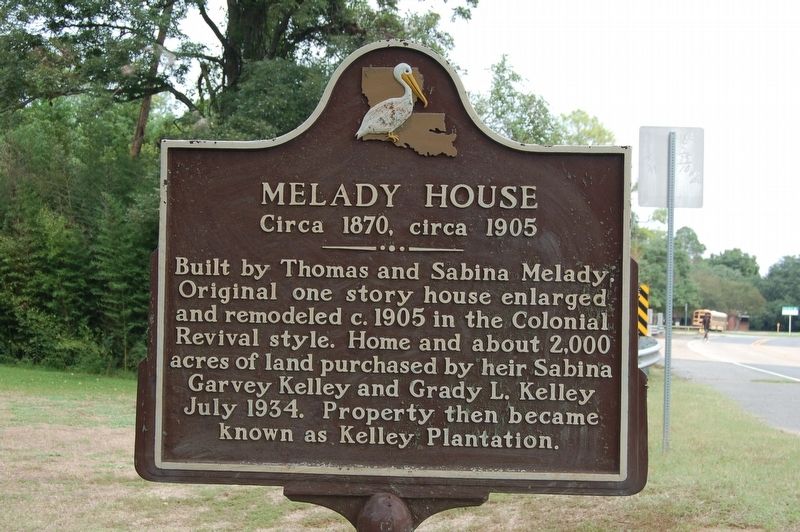 Melady House Marker image. Click for full size.