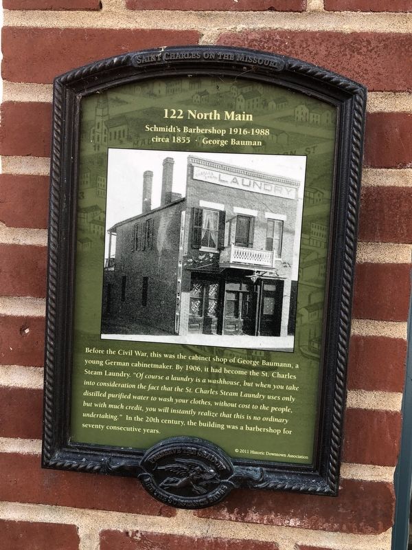 122 North Main Marker. Click for full size. 122 North Main Marker image. Click for full size.
