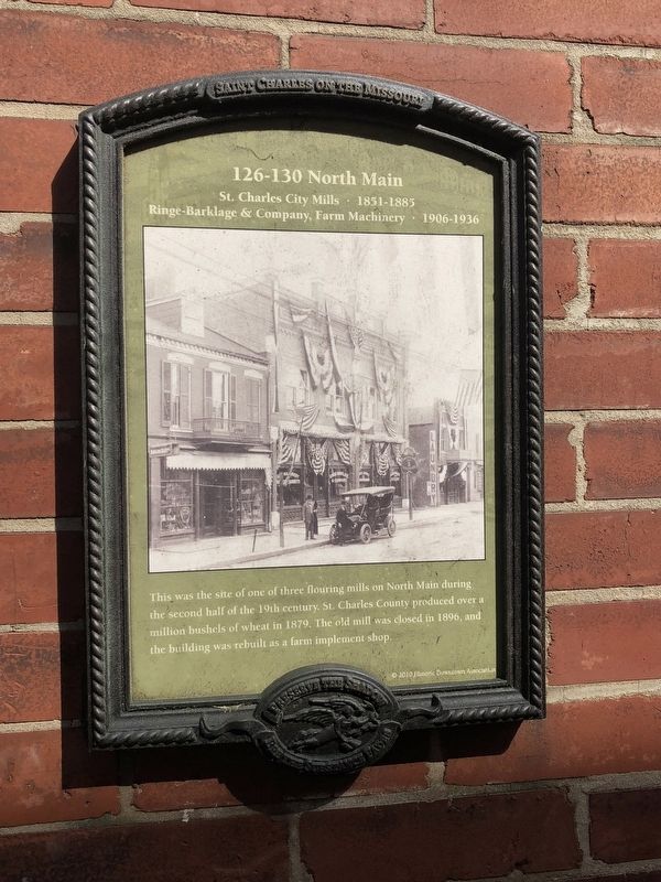 126-130 North Main Marker. Click for full size. 126-130 North Main Marker image. Click for full size.