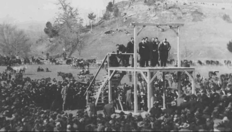 Last Public Execution in West Virginia. Click for full size. Last Public Execution in West Virginia image. Click for full size.