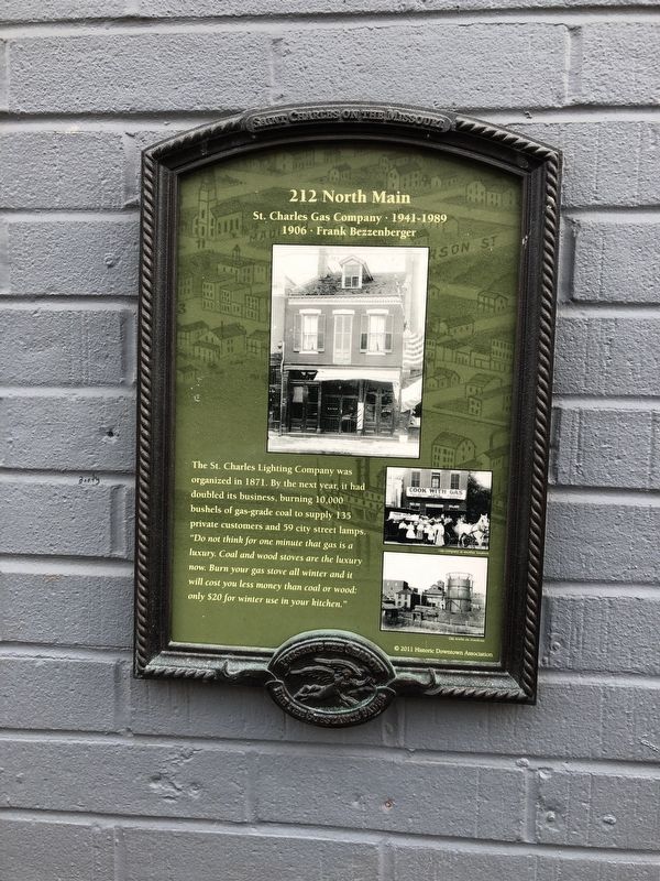 212 North Main Marker. Click for full size. 212 North Main Marker image. Click for full size.