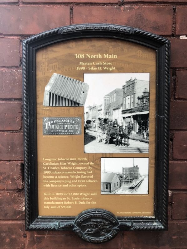 308 North Main Marker. Click for full size. 308 North Main Marker image. Click for full size.