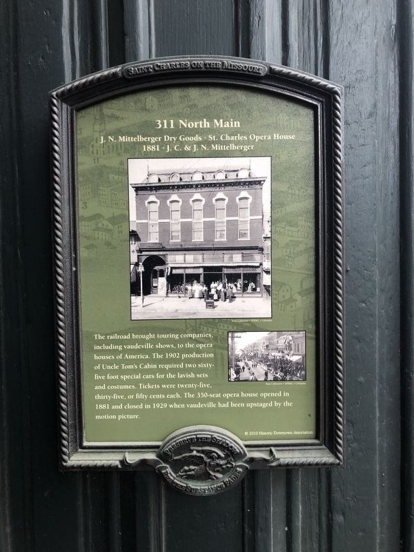 311 North Main Marker. Click for full size. 311 North Main Marker image. Click for full size.