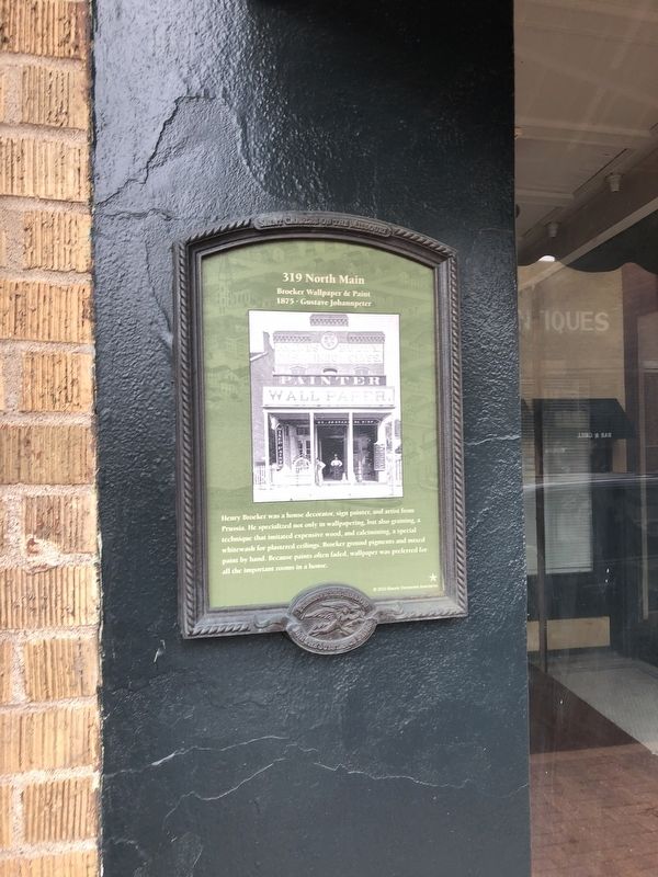 319 North Main Marker. Click for full size. 319 North Main Marker image. Click for full size.