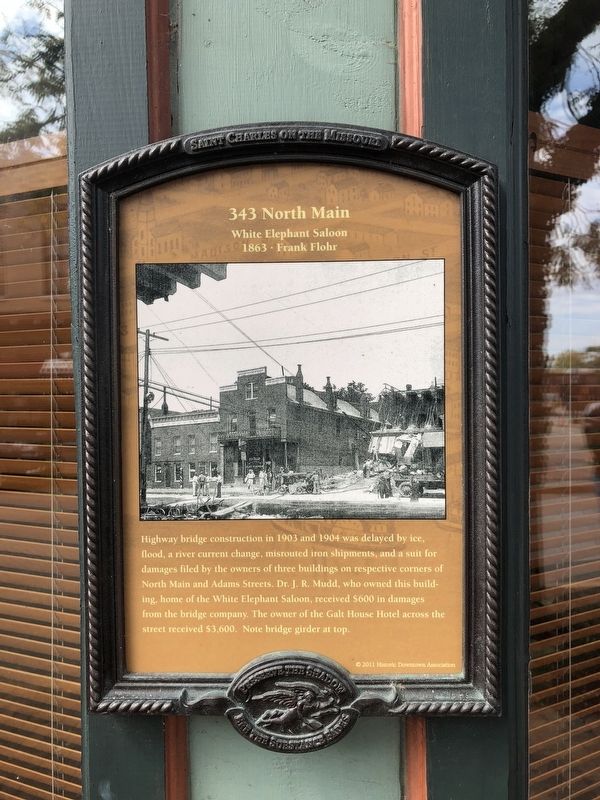 343 North Main Marker. Click for full size. 343 North Main Marker image. Click for full size.