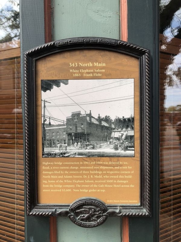 343 North Main Marker image. Click for full size.